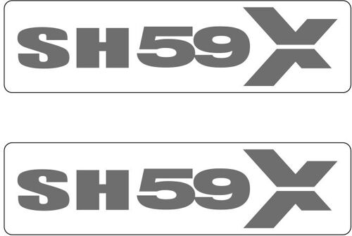 Shad Kit Autocollants Sh59x