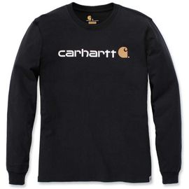 Carhartt Emea Workwear Signature Graphic Core Logo Longsleeve ( Longsleeve ), Noir, Taille Xl Pour Hommes
