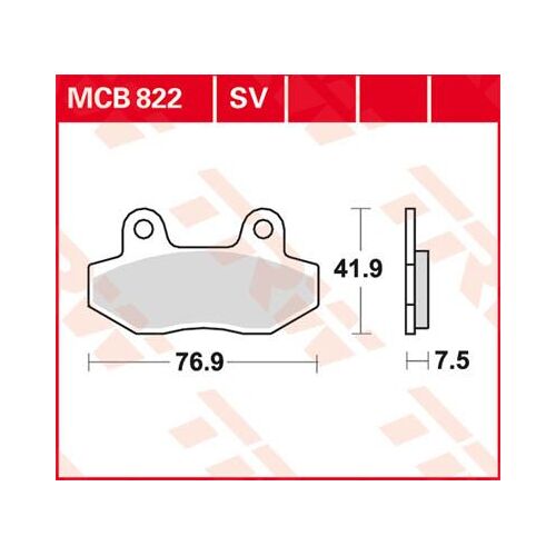 Trw Lucas Frein Doublure Mcb822