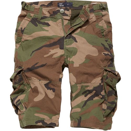 Vintage Industries Terrance Short, Vert, Taille M Pour Hommes