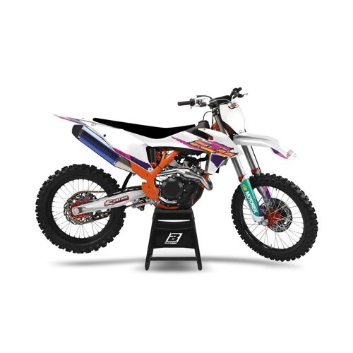 Blackbird Kit Déco Retro - Ktm Exc/Sx-Sxf, Noir