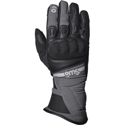 Gms Tylon Sf Wp Gants De Moto Imperméables, Noir-Gris, Taille S Pour Hommes