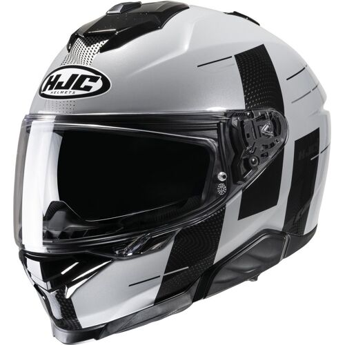Hjc I71 Peka Casque, Noir-Gris, Taille Xs 54 55 Pour Hommes