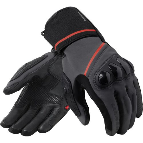 Revit Summit 4 H2o Gants De Moto Imperméables, Noir, Taille 4xl Pour Hommes