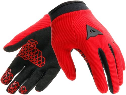 Dainese Scarabeo Tactic Gants De Jeunesse, Noir-Rouge, Taille L