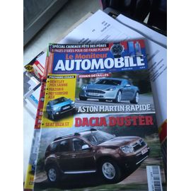 Le Moniteur 1472 De 2010 Bentley Mulsanne,Mazda 6,Mitsubishi Asx,Seat Ibiza St,Dacia Duster 1.5 Dci 4x2,Aston Martin Rapide,Toyota Prius Plug In
