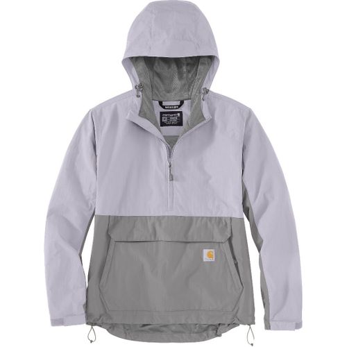 Carhartt Rain Defender Loose Fit Lightweight Packable Veste Femme, Gris-Pourpre, Taille L Pour Femmes