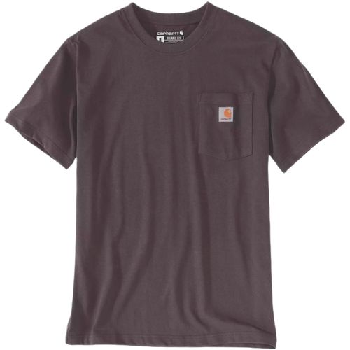 Carhartt Workwear Pocket T-Shirt, Pourpre, Taille Xl Pour Hommes
