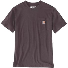 Carhartt Workwear Pocket T-Shirt, Pourpre, Taille S Pour Hommes