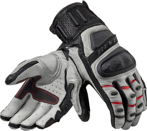 Revit Cayenne 2 Gants De Moto, Noir-Argent, Taille 3xl Pour Hommes