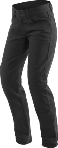 Dainese Casual Slim Pantalon Textile De Moto Pour Dames, Noir, Taille 30 Pour Femmes