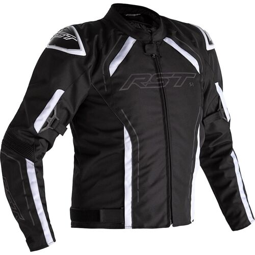 Rst S-1 Veste Textile Moto, Noir-Blanc, Taille 2xl Pour Hommes