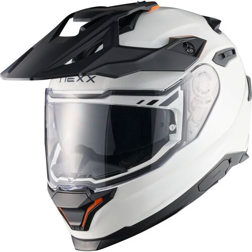 Nexx Y.Travl Plain Casque De Motocross, Blanc, Taille S Pour Hommes