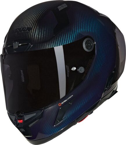 Nolan X-804 Rs Ultra Carbon Liquido Casque, Bleu, Taille Xl Pour Hommes