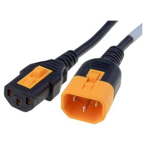 Cable C13 femelle vers C14 mal 60cm avec blocage