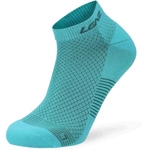 Lenz Think About Cool Active 1 Short Chaussettes, Turquoise, Taille 42 - 44 Pour Hommes