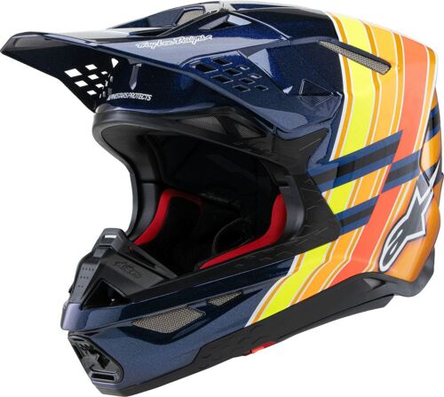 Alpinestars Supertech M10 Tld Edition 25 Casque De Motocross, Multicolore, Taille 2xl Pour Hommes