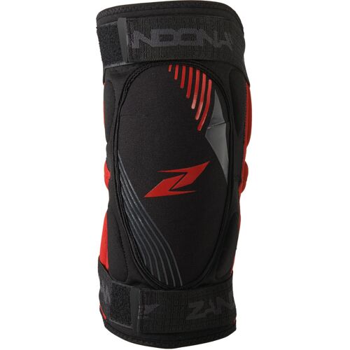 Zandona Soft Active Short Protecteurs De Genou, Noir-Rouge, Taille S M Pour Hommes
