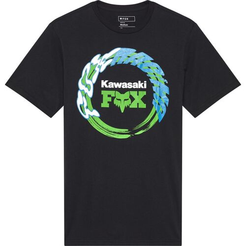 Fox Kawasaki T-Shirt, Noir, Taille 2xl Pour Hommes