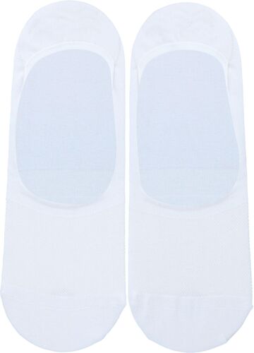 Lenz Think About In-Shoe Chaussettes - Paquet De 2, Blanc, Taille 42 - 44 Pour Hommes