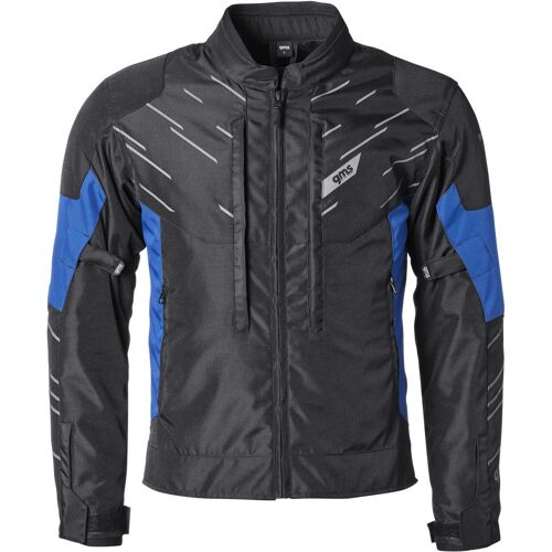 Gms Kasai Veste Textile De Moto Imperméable, Noir-Bleu, Taille 5xl Pour Hommes