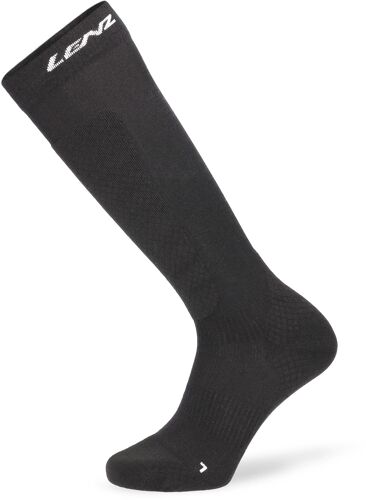Lenz Think About Merino Winter 2 Chaussettes, Noir, Taille 45 - 47 Pour Hommes