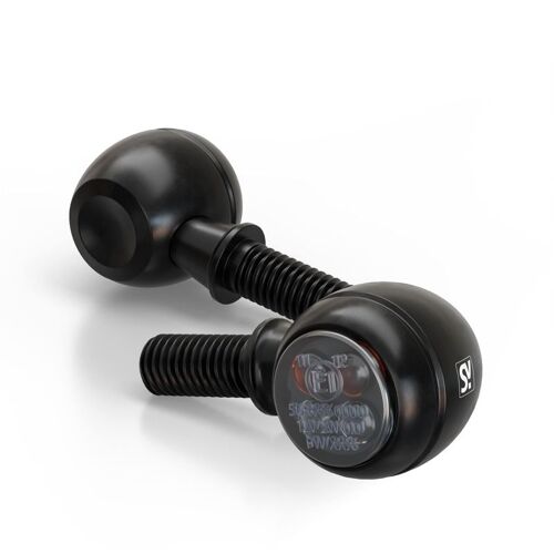 Highsider Clignotant/Feu De Position Smart Circula-S 2en1 Homologué - Verre Fumé - La Paire, Noir
