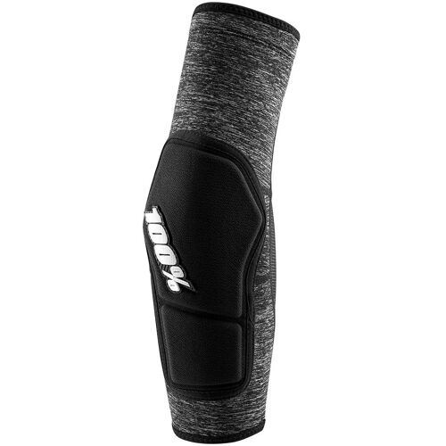 100% Ridecamp Protecteurs De Coude De Vélo, Noir-Gris, Taille Xl Pour Hommes