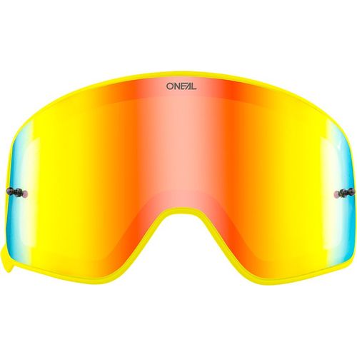 Oneal B-50 Yellow Lentille De Remplacement, Rouge Pour Hommes