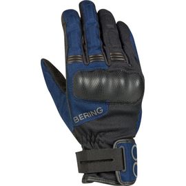 Bering Profil Gants De Moto, Noir-Bleu, Taille 3xl Pour Hommes