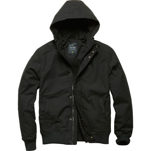 Vintage Industries Hudson Veste, Noir, Taille M Pour Hommes