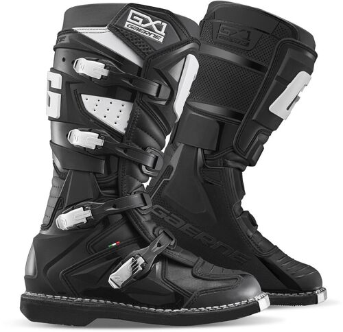 Gaerne Gx-1 Goodyear Bottes De Motocross, Noir, Taille 43 Pour Hommes