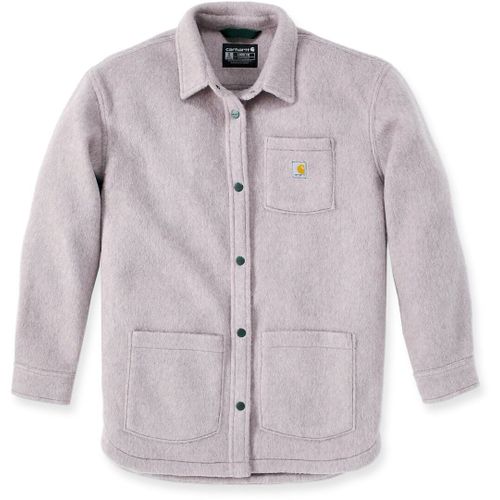 Carhartt Lose Fit Fleece Veste Pour Dames, Gris, Taille Xl Pour Femmes