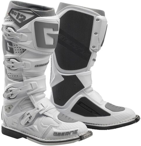 Gaerne Sg-12 Bottes De Motocross, Blanc, Taille 43 Pour Hommes