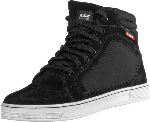 Ls2 Doron Chaussures De Moto, Noir, Taille 40 Pour Hommes