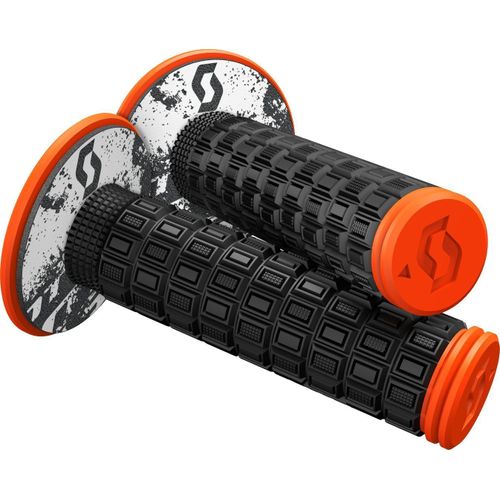Scott Mellow Plus Donut Grip Motocross, Noir-Orange