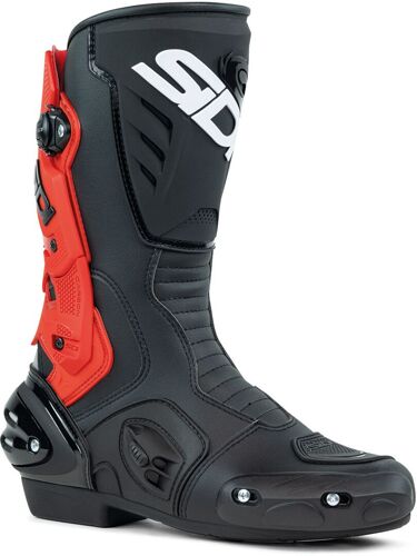 Sidi Vertigo 2 Bottes De Moto, Noir-Rouge, Taille 44 Pour Hommes