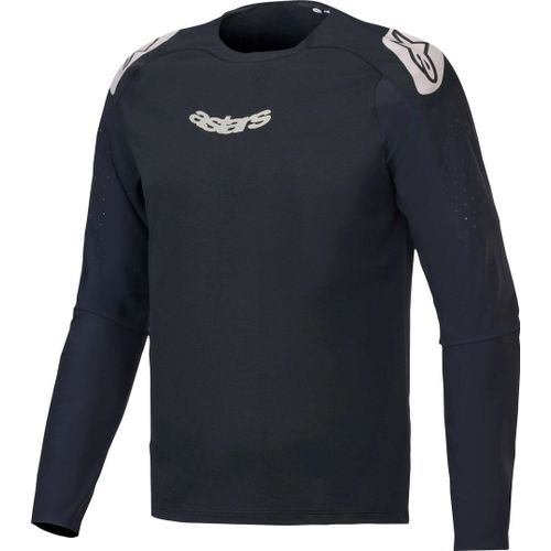 Alpinestars A-Aria Polartec Elite Maillot De Vélo, Noir, Taille S Pour Hommes