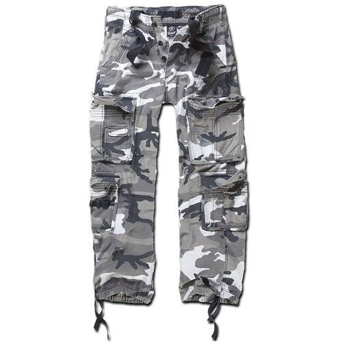 Brandit Pure Vintage Jeans/Pantalons, Gris, Taille Xl Pour Hommes