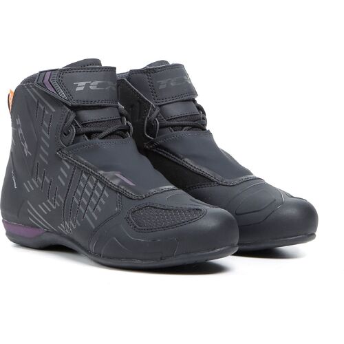 Tcx Ro4d Wp Chaussures De Moto Pour Dames, Noir-Pourpre, Taille 38 Pour Femmes