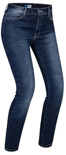 Pmj Ginevra Jeans De Moto Pour Dames, Bleu, Taille 29 Pour Femmes