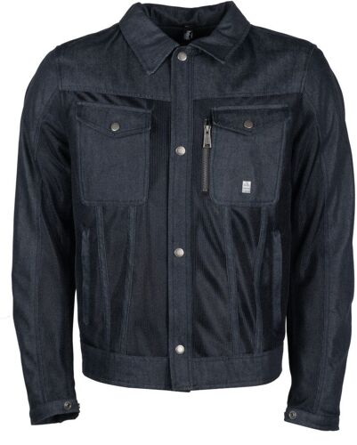Helstons Western Air Veste Textile De Moto, Bleu, Taille 3xl Pour Hommes