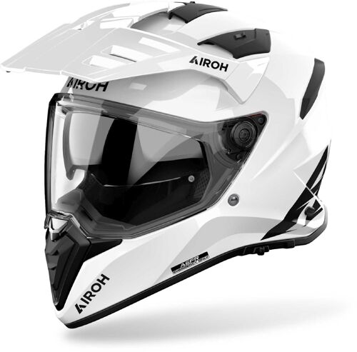 Airoh Bandit Casque D'enduro, Blanc, Taille M Pour Hommes