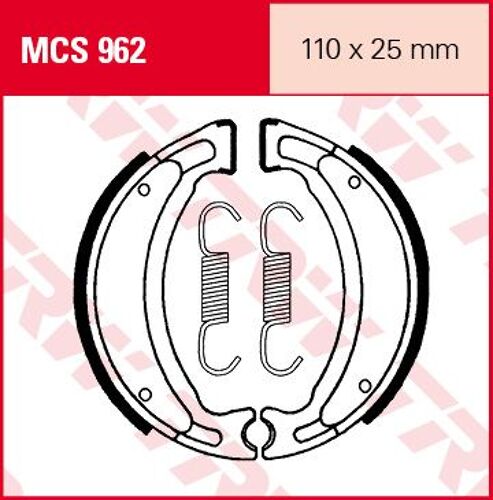 Trw Lucas Brake Chaussures Mcs962