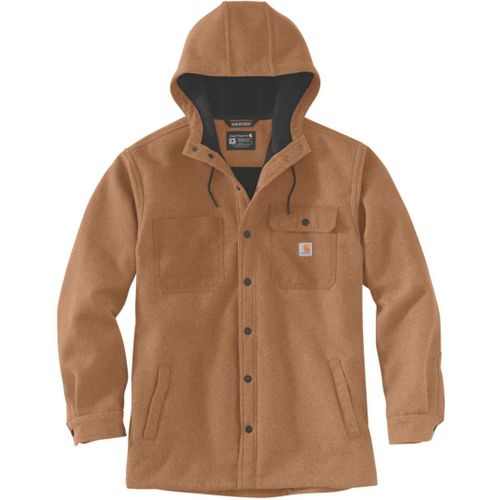 Carhartt Wind And Rain Bonded Veste, Brun, Taille S Pour Hommes
