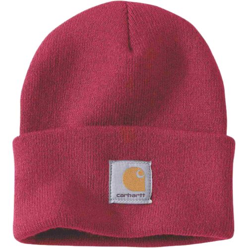 Carhartt Watch Chapeau 2025, Noir-Rouge Pour Hommes