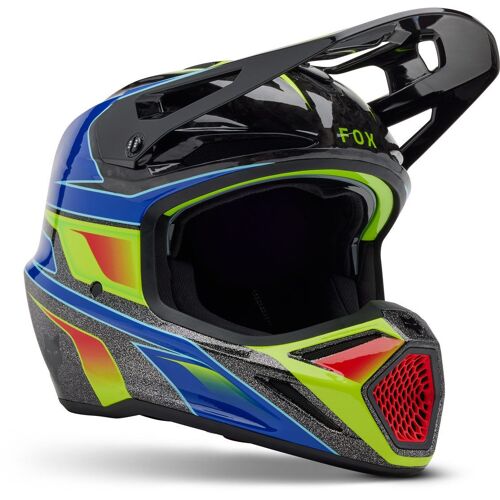 Fox V3 Rs Acric Mips Casque De Motocross, Multicolore, Taille M Pour Hommes