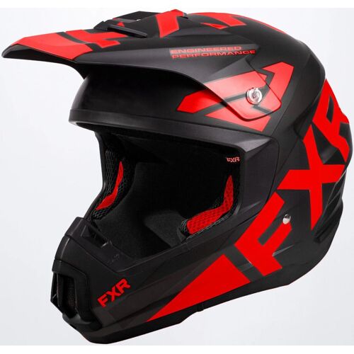 Fxr Torque Team Casque De Motoneige, Noir-Rouge, Taille Xs Pour Hommes