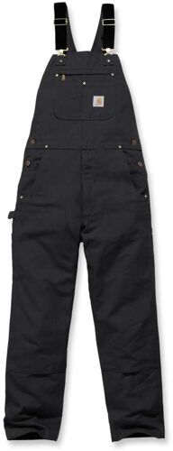 Carhartt Bavoir Dans L'ensemble, Noir, Taille 36 Pour Hommes