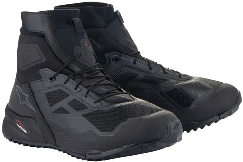 Alpinestars Cr-1 Chaussures De Moto, Noir-Gris, Taille 43 Pour Hommes